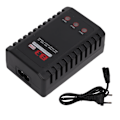 Miniatyrbillede 1 af 8: HotRC B3 Balance Lader Effektiv Varmeafledning Auto Sluk HotRC B3 Lipo Batteri Lader EU Stik 100‑240V