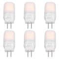 Pikkukuva 4 / 8: 6 kpl G4 LED-lamppua 12V 360° Luminesenssi 360° Lämmönpoisto Alhainen Virrankulutus Yleinen Vakiopinta Lamput 3WWarm White