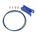 Miniatyrbillede 6 af 8: PTFE-rør 1M XS-serien 1,75 MM filament med 2X PC4 M6 2X PC4 M10 Pneumatiske fittings Rørskærer til Ender 3 V2 3 Pro 5 CR 10