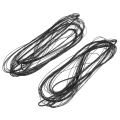 Miniatyrbilde 1 av 8: Polyester 12 tråder bueskyting buestreng buestreng for recurve bue jaktutstyr 160+173 cm