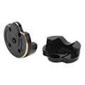 Miniatyrbilde 1 av 8: Styreknoke Portaldeksel Messing Portalhus Vekter for SCX10 III Capra 1/10 RC Crawler 2 stk