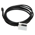 Miniatyrbilde 7 av 8: AUX-inngang Lydkabel Adapter ABS Erstatning for Citroen Berlingo 2005 Støtter MP3 Lydformat