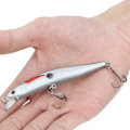 Miniatyrbilde 5 av 8: 5 stk plastsimulering Minnow Long Shot lokkeagn med diskantkrok fiskeutstyr9#