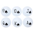 Miniatyrbillede 1 af 8: 6 stk langdistance golfbolde dobbeltlags svingende øvelsesbolde til golfspil