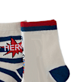 Miniatyrbild 7 av 8: Toddler Crew Socks med Cartoonfigurer - Kammat Bomull Mjuka Elastiska Andningsbara Barn Högstrumpor för Vår Höst M 25 till 28 EU Storlek för 3 till 5 År Gammal