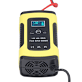 Miniatyrbillede 3 af 8: Bilbatterioplader 12V 6A Støjsvag Køleventilator Bil Automatisk Batterioplader til 4Ah til 100Ah Lastbiler Motorcykler Tricykler