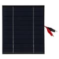 2.5W 5V Mini Solpanel Poly Mini Solcellspanel Modul DIY Solar Epoxy Panel + Tiger Clip