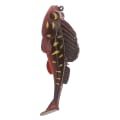 Miniatyrbillede 3 af 8: Deep Running Soft Bait Jumping Paddle Tail 75mm/13g Anti-hanging bund Falske blød agn Sort Rød Gul Plet
