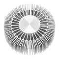 Miniatyrbilde 5 av 8: Taklampe 3W LED Solformet Tak Astigmatisme Lyslist Korridor Veranda Dekorasjon Taklampe Høy End Gult Lys