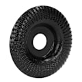 Miniatyrbillede 4 af 8: Træskæringsdisk Slibning Formning Hjul Rustfrit Stål til Vinkelslibere 22mm Sort