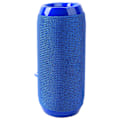 Miniatyrbild 5 av 8: Bärbar Bluetooth högtalare Vattentät dubbelmembran Hållbar Bluetooth subwoofer för utomhusblå