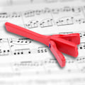 Miniatyrbilde 3 av 8: Langt trehåndtak Castanet Kids Musical Educational Perkusjon Lekegave