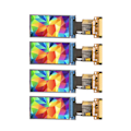 Miniatyrbilde 7 av 8: 4 stk 0,96 tommers TFT fargeskjerm SPI-grensesnitt ST7735S Drive IPS-skjermmodul 80x160 sveisemontering