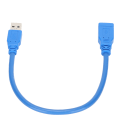 Miniatyrbillede 5 af 8: Data Line Han til Hun USB 3.0 Forlængerkabel til Harddiskboks Printer Udstyrsforbindelse 0,3 M