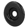 Miniatyrbillede 3 af 8: Træskæringsdisk Slibning Formning Hjul Rustfrit Stål til Vinkelslibere 22mm Sort