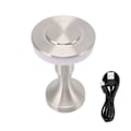 Miniatyrbilde 1 av 8: Bærbar LED-bordlampe med berøringssensor, 3 fargetemperaturer, oppladbart batteri, nattbordslampe for spisestue, sølv