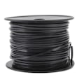 Miniatyrbillede 1 af 8: 3,3 mm/0,13 tommer firkantet snor trimmer line høj effektivitet nylon sort græs trimmer line udskiftning til Husqvarna 100m/328,1ft