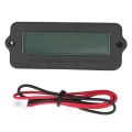 Miniatyrbillede 1 af 8: Lithium Batteri Kapacitetsindikator Måler Tester Opladning Afladning Monitor Procent Visningstavle Gul 9 Strenge