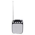 Miniatyrbilde 8 av 8: Stemmeforsterker Bærbar Oppladbar Bluetooth Stemmeforsterker med kablet mikrofonhodesett for lærerveiledning Svart