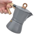 Miniatyrbilde 5 av 8: Komfyrtopp Kaffetrakter Klassisk Oktagonal Stil Kaffekanne for Camping Husholdning Kontor 150ML