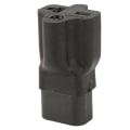 Miniatyrbillede 7 af 8: IEC320 C14 til Nema 6-15/20R AC-strømadapter 2 i 1 IEC320 C14 til Nema 6-15R og 6-20R strømadapter 15A 250V