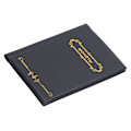 Miniatyrbild 3 av 8: Myntsamlingsalbum PVC Slitstark Lätt Bärbar Mynthållare Bok för Samlare Svart