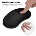 Miniatyrbillede 5 af 8: Blød Memory Sponge Wrist Comfort Mouse Pad Computer musemåtte til desktop