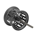 Miniatyrbild 7 av 8: Baitcasting Fiskrulle Wire Cup Aluminiumlegering Micro Line Cup Rullespole för fiske Gör-det-själv-modifierade tillbehör Svart
