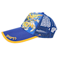Miniatyrbillede 6 af 8: Fiskehat Polyester Nylon One Size Justerbar åndbar, svedtæt kasket til udendørs sportsblå