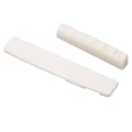 Miniatyrbilde 5 av 8: Gitarmuttersett Ox Bone Slotted Bridge Sadel Erstatning for 12-strengs akustiske gitarer