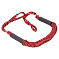 Pikkukuva 3 / 8: Boat Bungee Dock Lines Elastinen Wharf Rope PE Joustava kiinnitys Marine Boat Bungee Rope Punainen ja musta aaltoilu