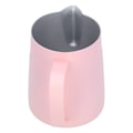 Miniatyrbilde 2 av 8: Melkeskummerkopp 304 Rustfritt Stål Tykk Kaffe Latte Melkekanne 600ml Rosa