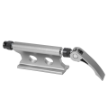 Miniatyrbilde 6 av 8: Sykkelgaffelfeste Quick Release Sykkelblokk Forgaffel Fixed Clip Bagasjeholder RackDeep Titanium Color