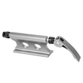 Miniatyrbillede 6 af 8: Cykelgaffelbeslag Quick Release Cykelblok Forgaffel Fixed Clip Bagageholderstativ Dyb Titanium Farve