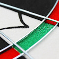 Miniatyrbillede 7 af 8: To-sidet dartskive dartskive til voksne To sider flocking dartskive dartskive tilbehør