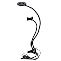 Miniatyrbillede 1 af 8: Mobiltelefon Live Lighting 3 Farve Justerbar Vinkel Lys Multifunktion USB Strømforsyning Selfie Ringe Lys