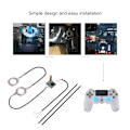 Miniatyrbilde 3 av 8: 7-farge LED-lys Tommelpinner Mod Thumbstick Caps LED-lys Analog Thumb Sticks (for Xbox One)