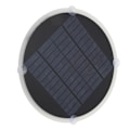 Pikkukuva 7 / 8: Pyöreä aurinkokennopaneeli Mini monokristallinen epoksilevy Korkea muuntoteho 20W 12V auton akun lataukseen ja sytytykseen