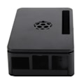 Miniatyrbillede 8 af 8: Premium ABS-etui Beskyttende Shell Cover til Raspberry Pi 3 Model B (sort)