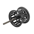 Miniatyrbild 1 av 8: Baitcasting Fiskrulle Wire Cup Aluminiumlegering Micro Line Cup Rullespole för fiske Gör-det-själv-modifierade tillbehör Svart