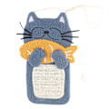 Miniatyrbild 1 av 8: Kattklösbräda i Sisal, Slitstark Klösleksak för Katt, Väggmonterad Modell
