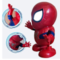 Miniatyrbillede 5 af 8: Syngende og dansende robotlegetøj, fleksibelt, interessant ABS-husholdningsbørn, elektrisk musikrobotlegetøj, edderkop 16x10x19cm/6,3x3,9x7,5in