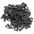Miniatyrbilde 5 av 8: 120 stk. Clevis Rotates Spinner Snaps Svart fiskeutstyr Hurtigskifte tilbehør