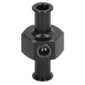 Miniatyrbillede 5 af 8: Brændstoftryksmåler Adapter T Form 3/8in Slangeport 1/8in NPT Fitting Universal Autodele Sort