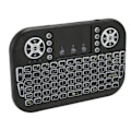 Miniatyrbild 3 av 8: Mini trådlöst Bluetooth tangentbord med stöd för pekplatta 2,4 GHz RF Multi Touch Uppladdningsbar handhållen tangentbordskontroll för PC