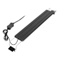 Miniatyrbillede 7 af 8: LED Akvarielys 4 Rækker Vandtæt Ultratynd Fiskekum LED Farveskiftende Lys med Udtrækkelige Beslag Sort EU Stik 220V