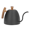 Miniatyrbilde 2 av 8: Hell over Kettle 800ml Ergonomisk håndtak Rustfritt stål Antikorrosjon Svanehals Tute Holdbar Kaffe Kettle