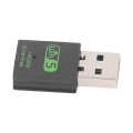 Miniatyrbilde 3 av 8: Trådløs nettverkskortadapter Profesjonell 600 Mbps 2.4G 5G Dual Band USB WiFi Bluetooth 5.0 Adapter for stasjonær bærbar PC