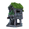 Miniatyrbild 6 av 8: Akvariumhartspaviljongprydnader Livfulla Livsliknande Detaljer Säker Harts Fisk Tank Pavilion Landskapsarkitektur för Dekoration