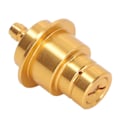 Miniatyrbilde 3 av 8: Soda-adapter i messing med god tetningsytelse - gullfarget hurtigkobling for Terra-sodamaskiner